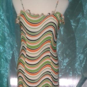 Candy stripe dress